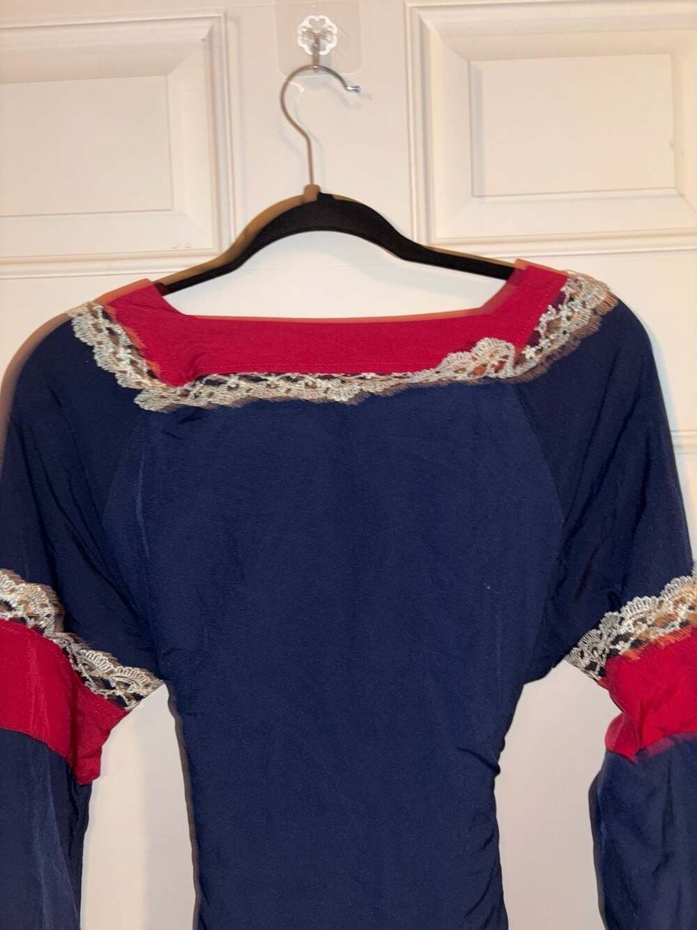 Renaissance Costume Women Irish Over Dress Chemise Medieval Dresses Costume - Picture 5 of 12